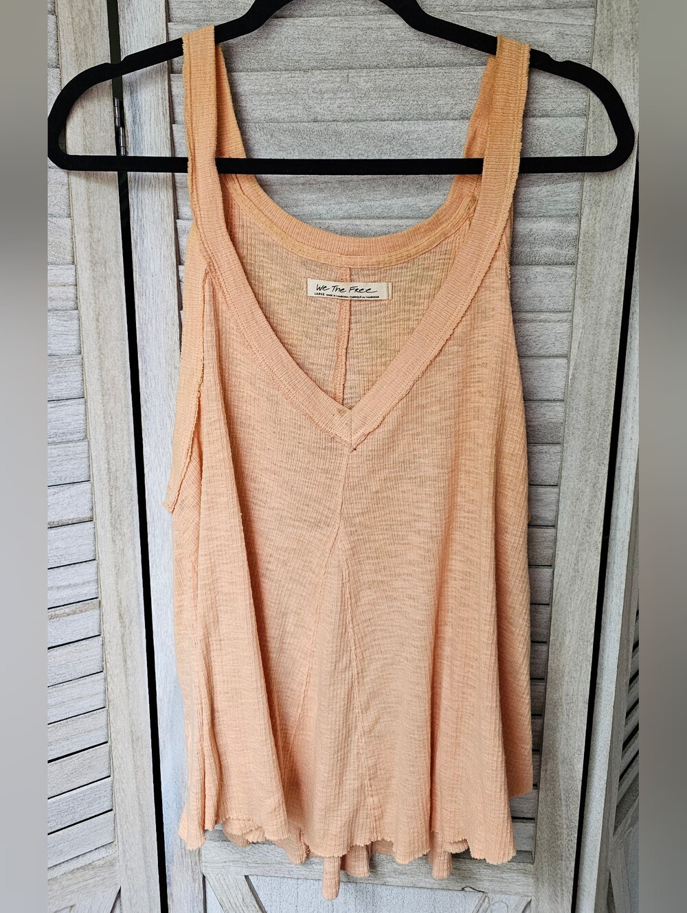 We The Free by Free People Thermal V-Neck Tank